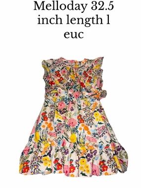 Melloday women’s floral sundress large